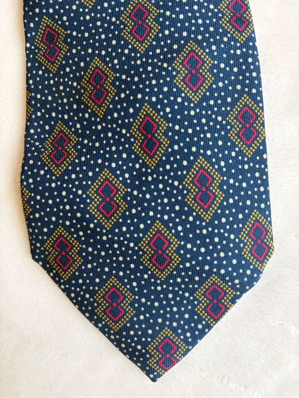 Vintage ETRO Milano Silk Foulard Necktie – Made in Italy